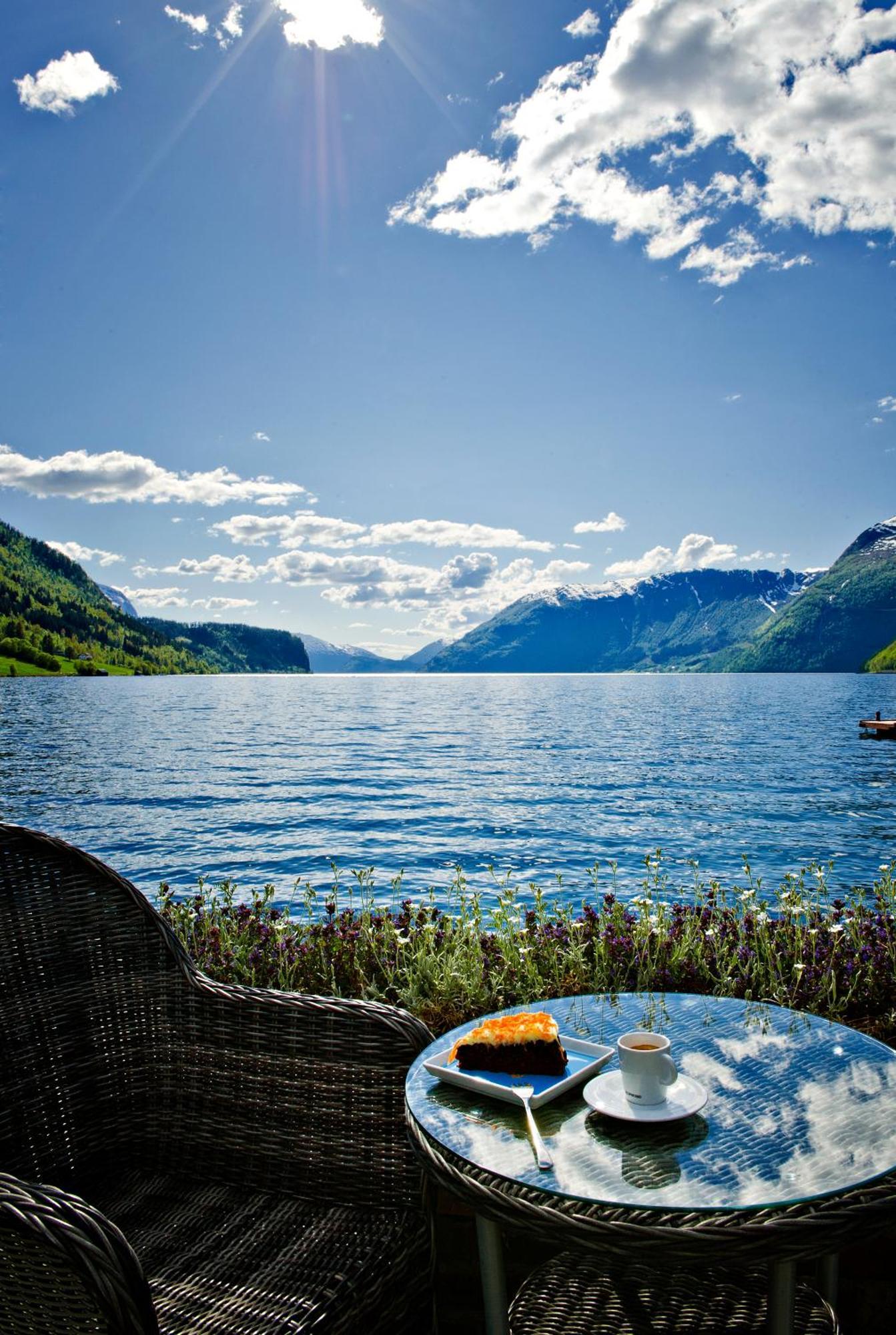 Havila Hotel Raftevold Hornindal Esterno foto